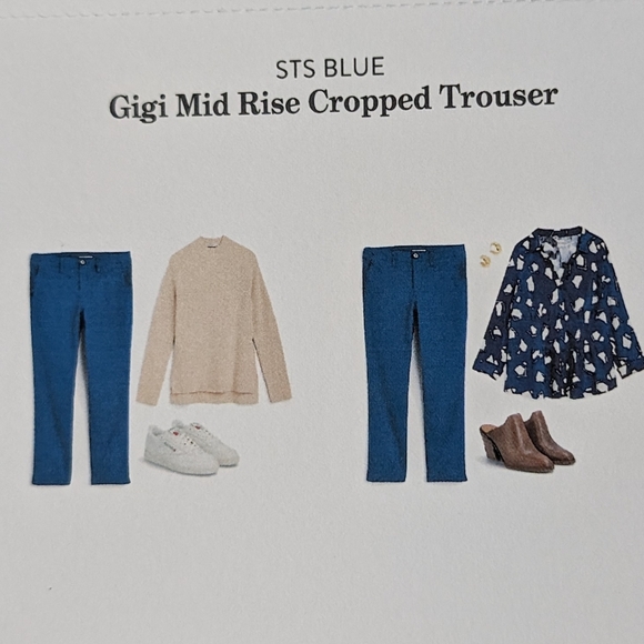 🌸 Gigi Midrise Crop Trouser Size 6/28 NWT STITCH FIX - Picture 4 of 12